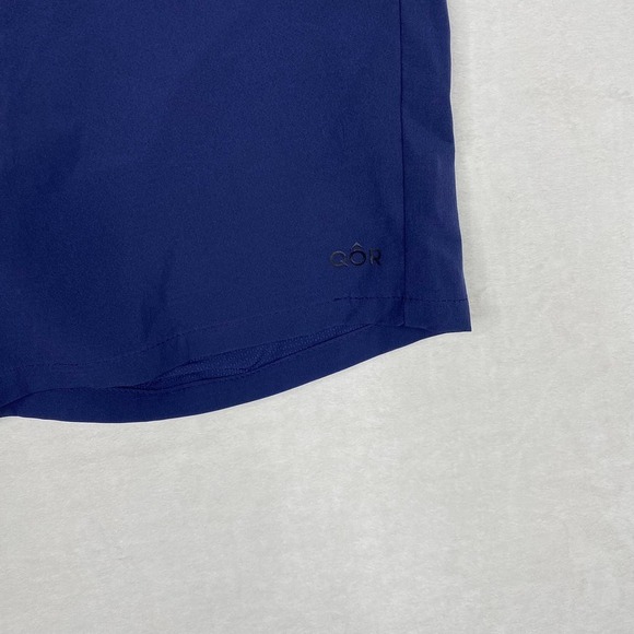 Men's QORtec Flyweight Stretch Boardshort Regular Fit Dark Blue UVF50-35x11 - Picture 5 of 7